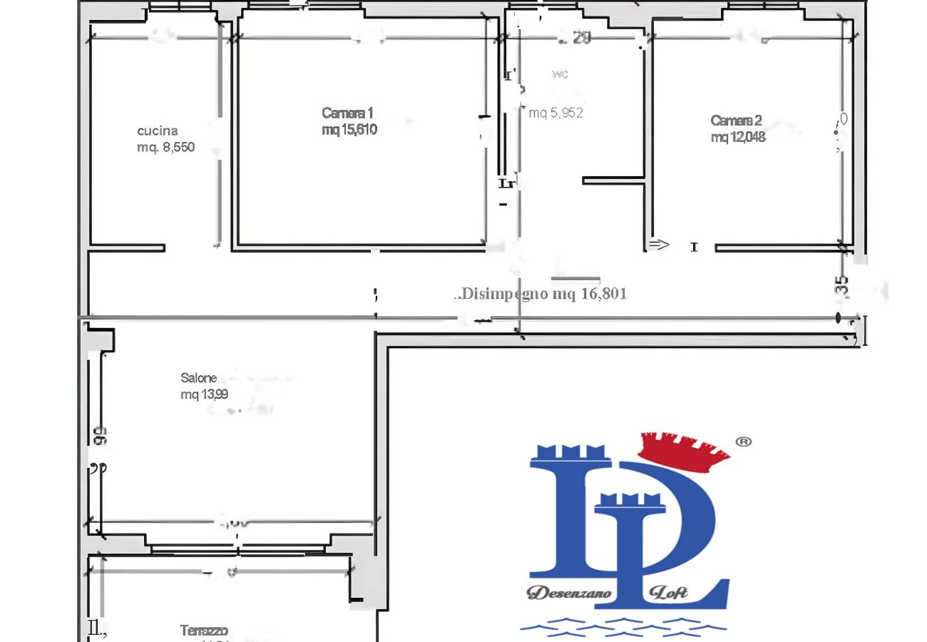 Apartament w Desenzano del Garda - DesenzanoLoft Ciao Lago