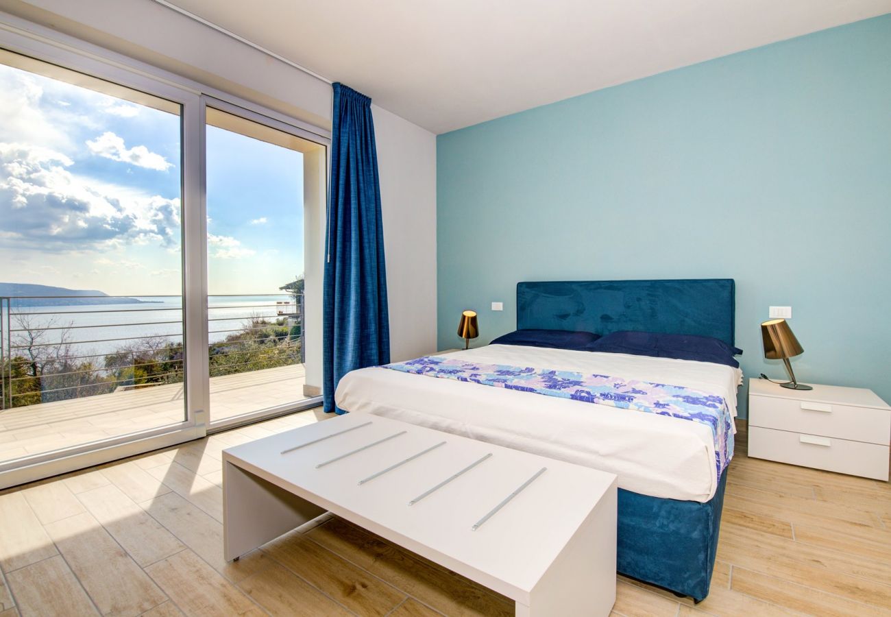 Willa w Toscolano-Maderno - Le Casette - Leccino con vista lago, piscina e jacuzzi