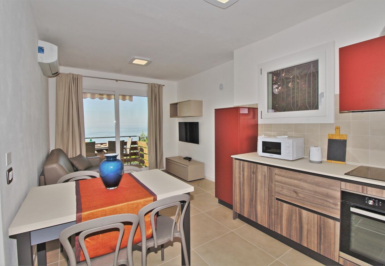 Apartament w Toscolano-Maderno - Oriolo: con vista fantastica sul lago di Garda