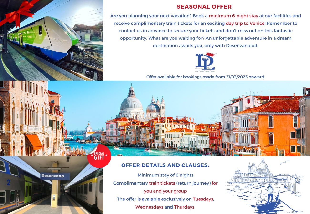 Apartament w Desenzano del Garda - DesenzanoLoft Aurelia – Rodzinny apartament z basenem