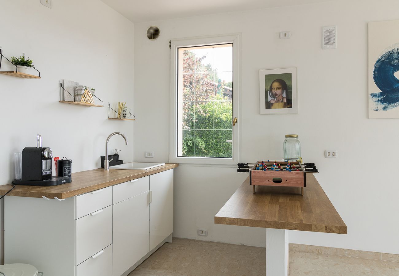 Willa w Villanuova sul Clisi - Villa Montagne e Lago con vista spettacolare e piscina privata