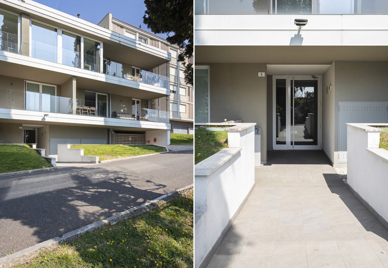 Apartament w Gardone Riviera - Appartamento Diamante con vista lago e piscina