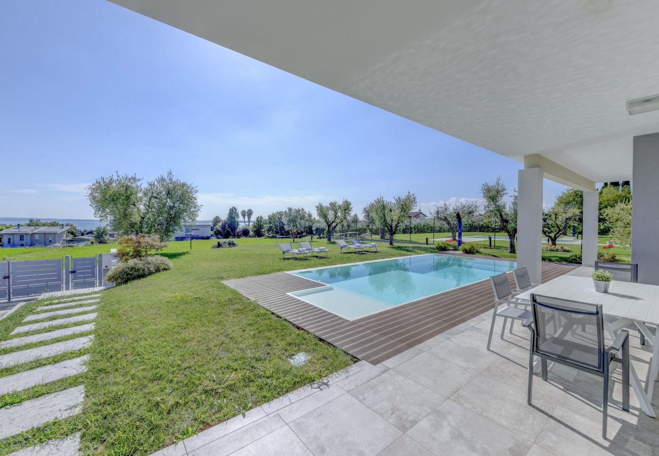 Willa w Moniga del Garda - Villa Easy Chic a Moniga del Garda con piscina privata