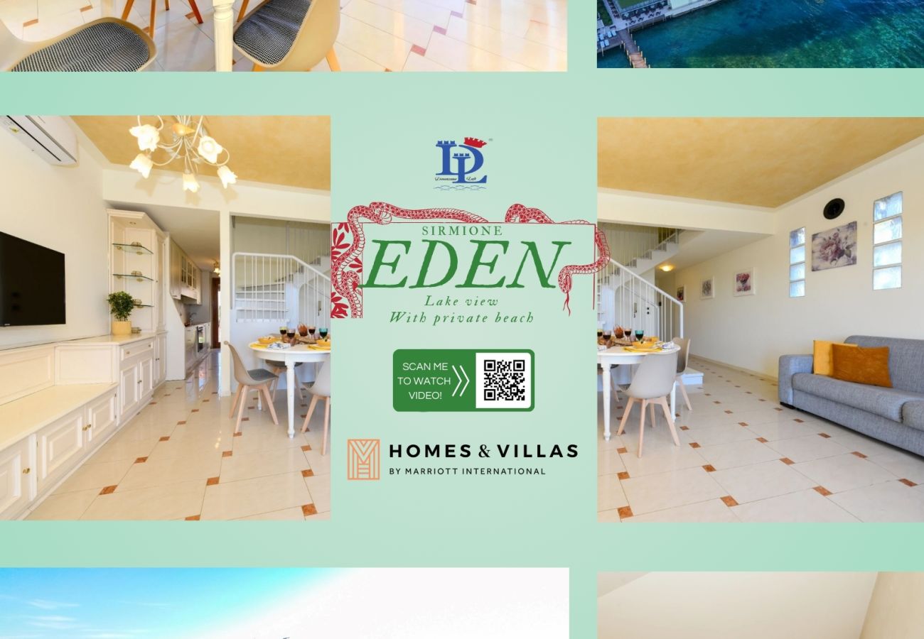 Apartament w Sirmione - DesenzanoLoft Eden amb vista al llac i platja privada