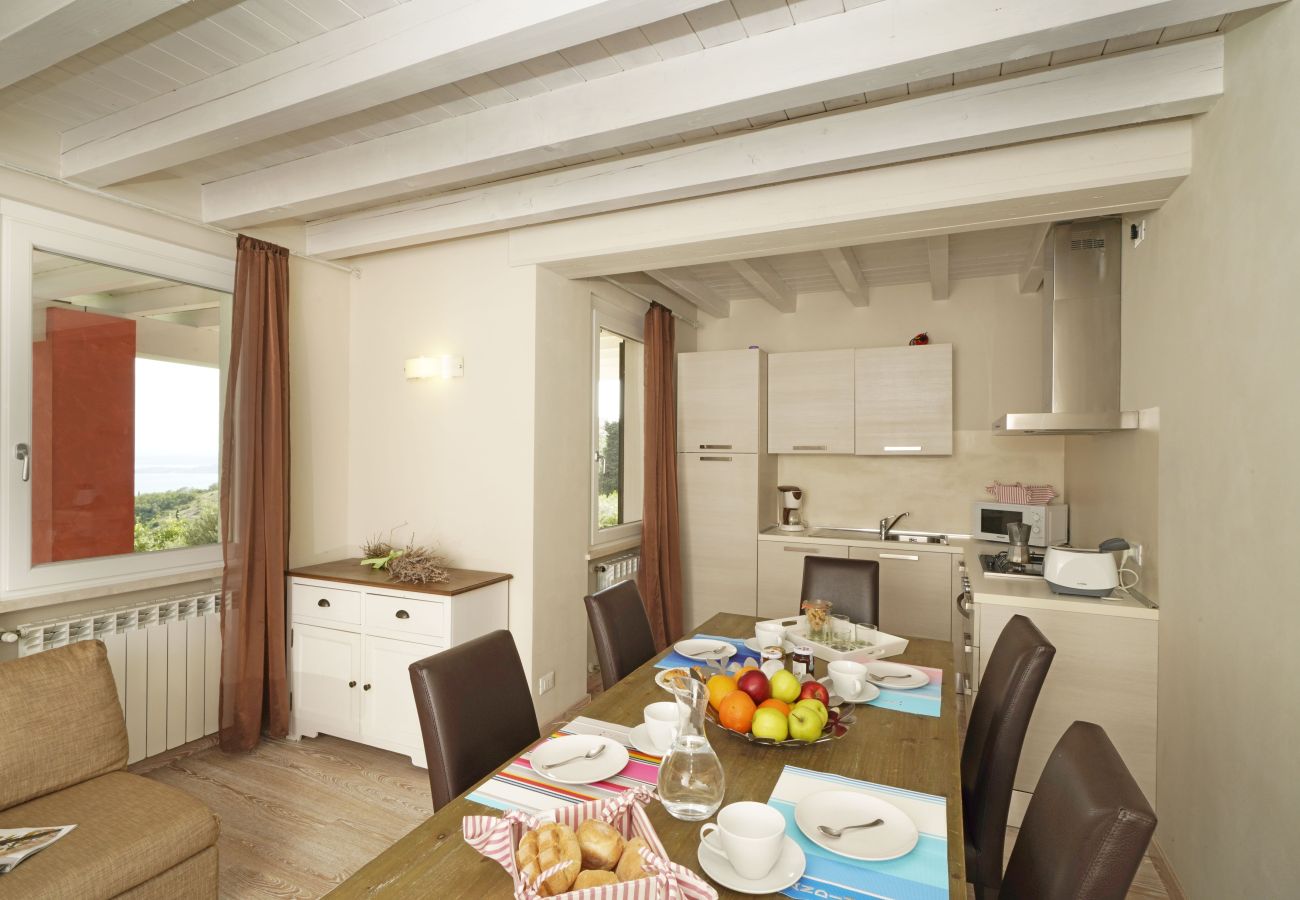 Apartament w Toscolano-Maderno - Cà Rossa -  Ibisco immersi nella natura al di sopra di Toscolano Maderno