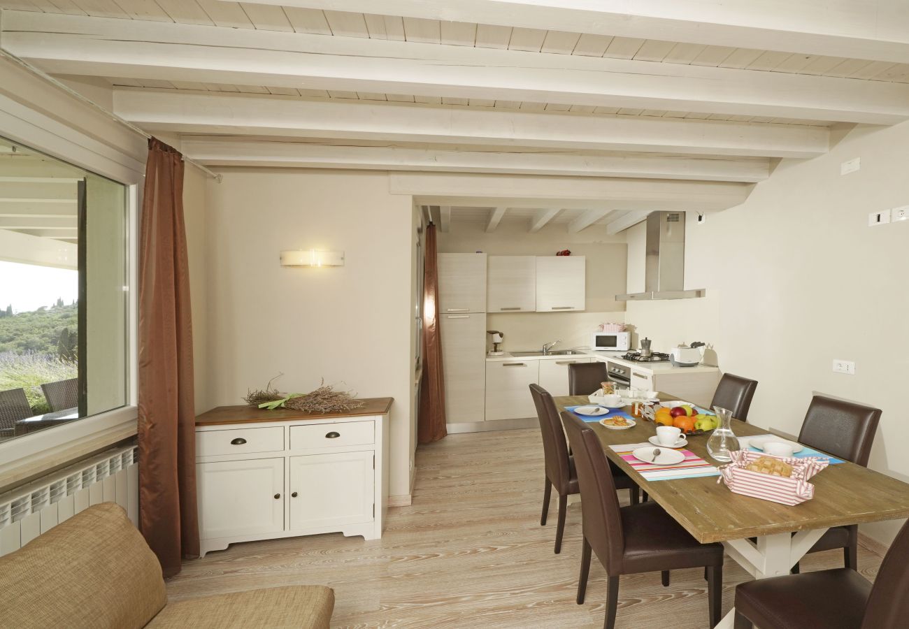 Apartament w Toscolano-Maderno - Cà Rossa -  Ibisco immersi nella natura al di sopra di Toscolano Maderno