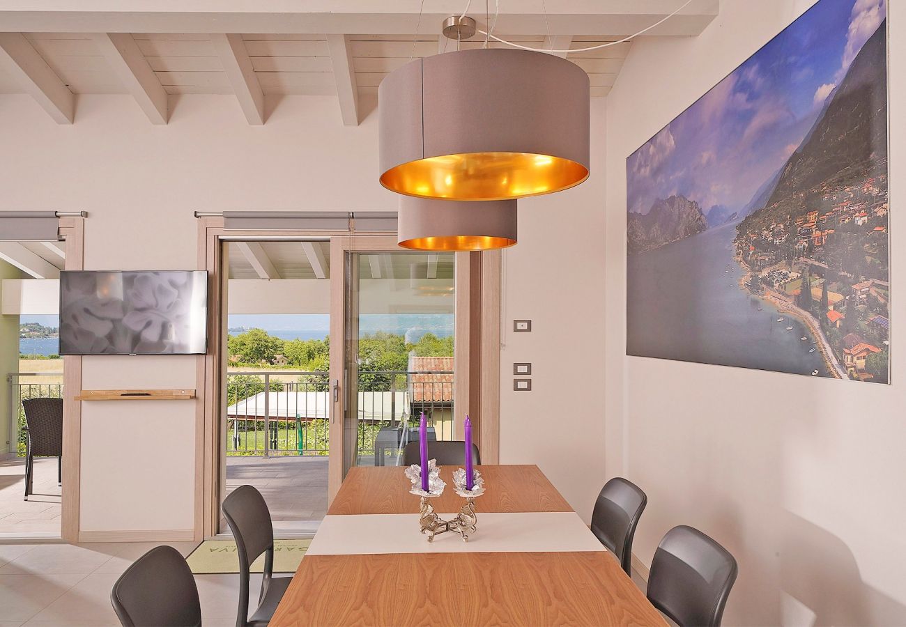 Apartament w Manerba del Garda - Gardaliva5:spazioso con vista lago in piccolo residence vicino al lago