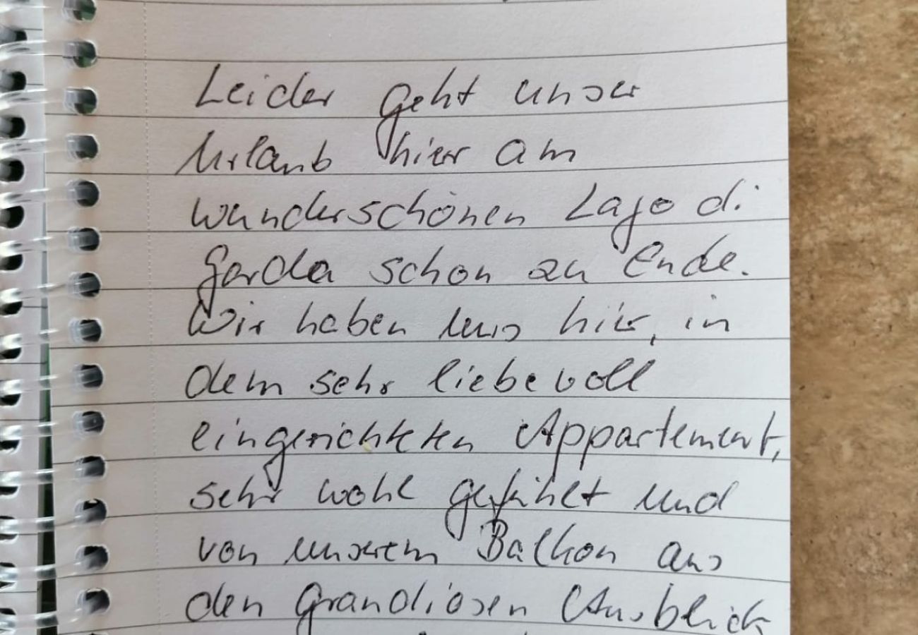 Apartament w Tignale - Albicocca: vista lago, natura e relax