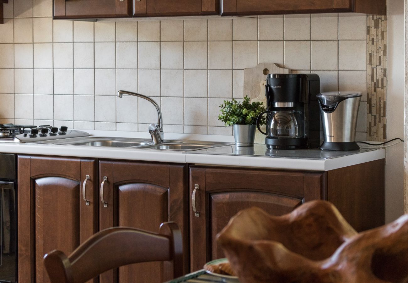 Dom w Tignale - Malga Mary: nel verde con piscina solo per voi ed i proprietari