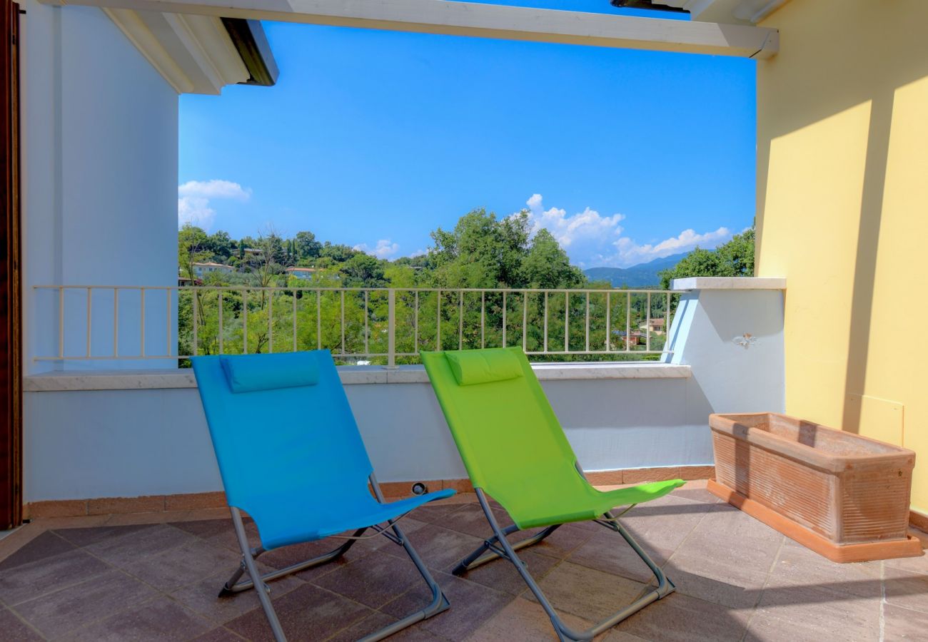 Dom w Manerba del Garda - Villa rosa, spaziosa casa con piscina in comune