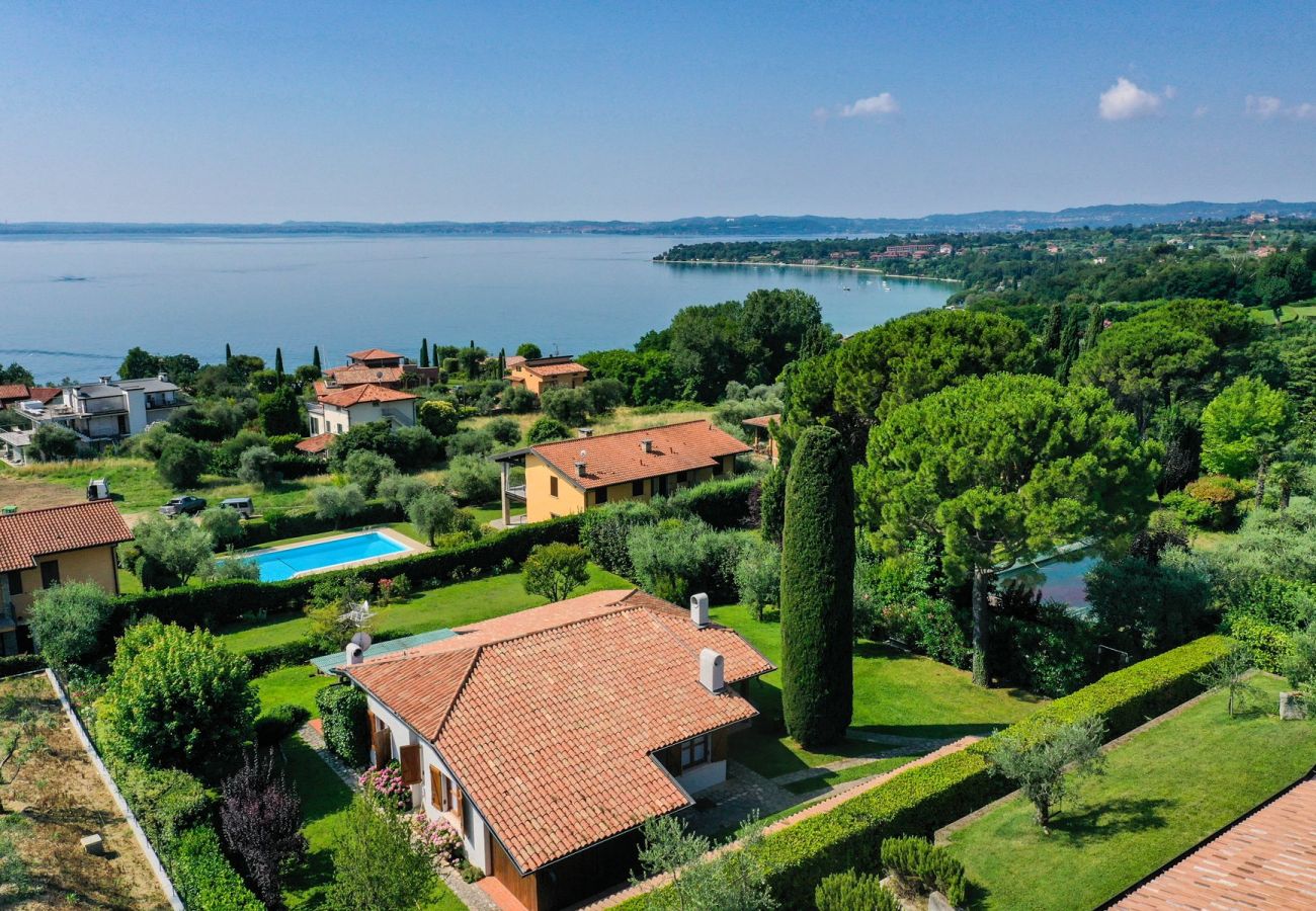 Willa w Manerba del Garda - Villa Silva, con magnifica vista lago