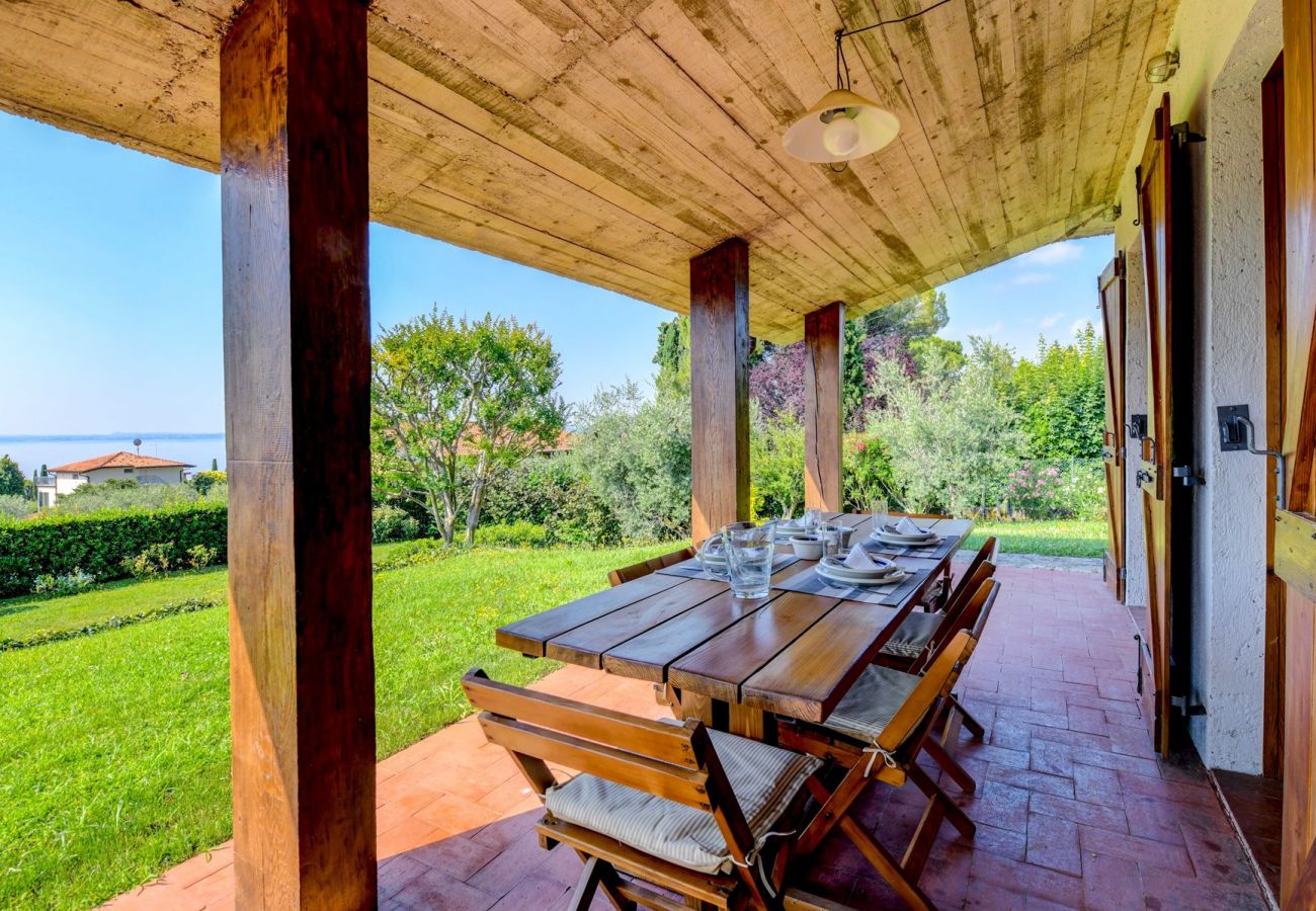 Willa w Manerba del Garda - Villa Silva, con magnifica vista lago