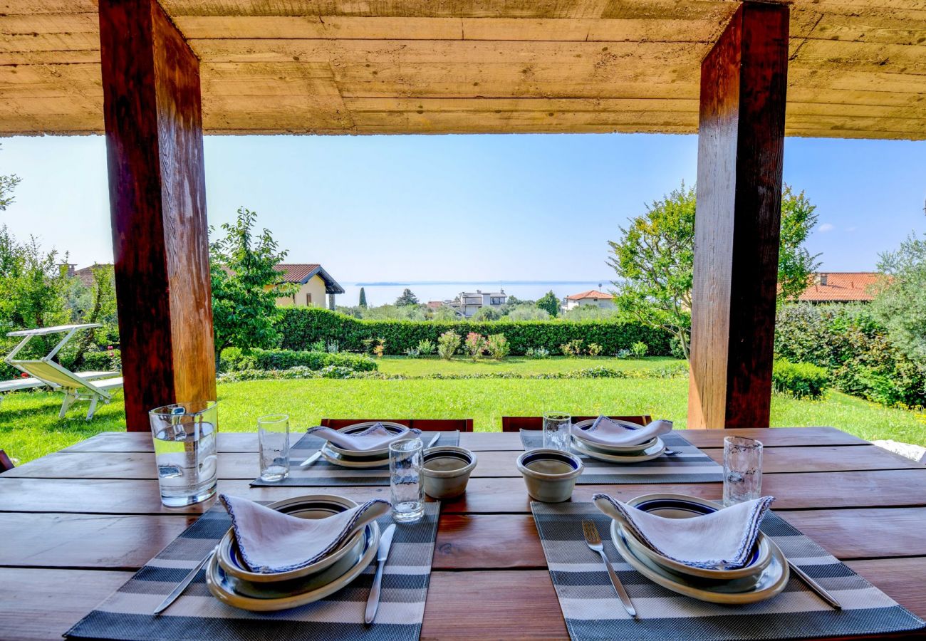 Willa w Manerba del Garda - Villa Silva, con magnifica vista lago