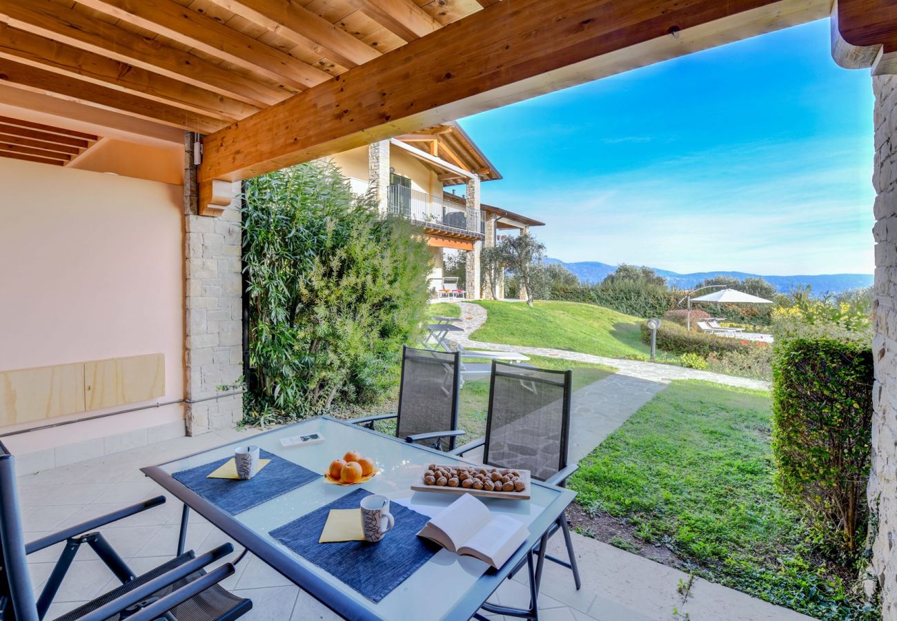 Apartament w Toscolano-Maderno - Happiness: con piscina e vista lago