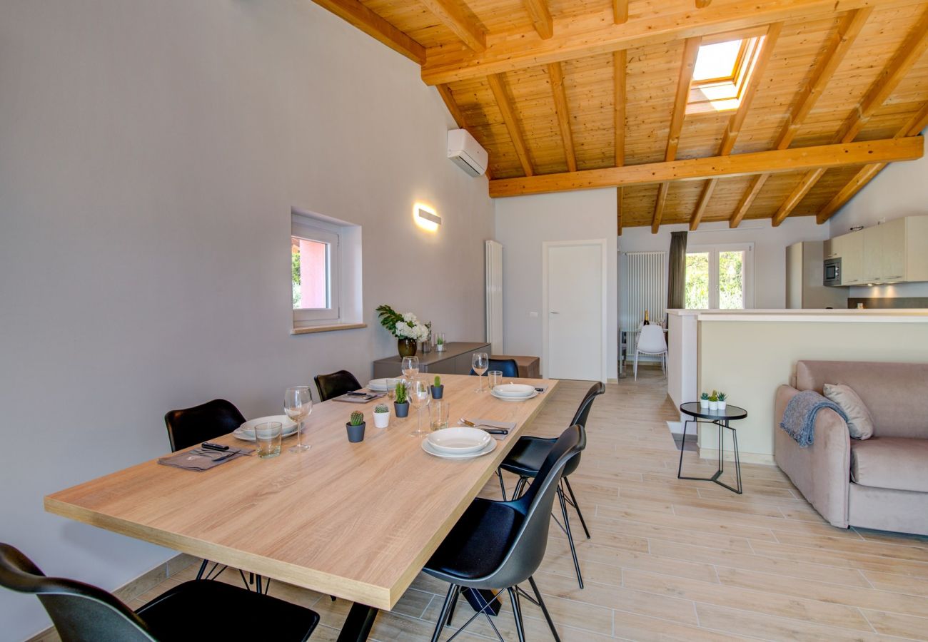 Willa w Toscolano-Maderno - Le Casette - Gargnà con piscina e vista lago