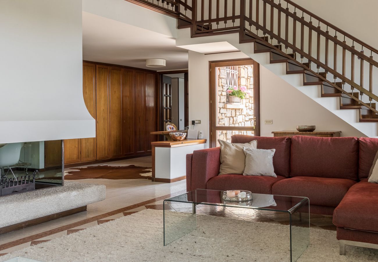 Willa w Salò - Villa Cuore con vista lago e piscina privata