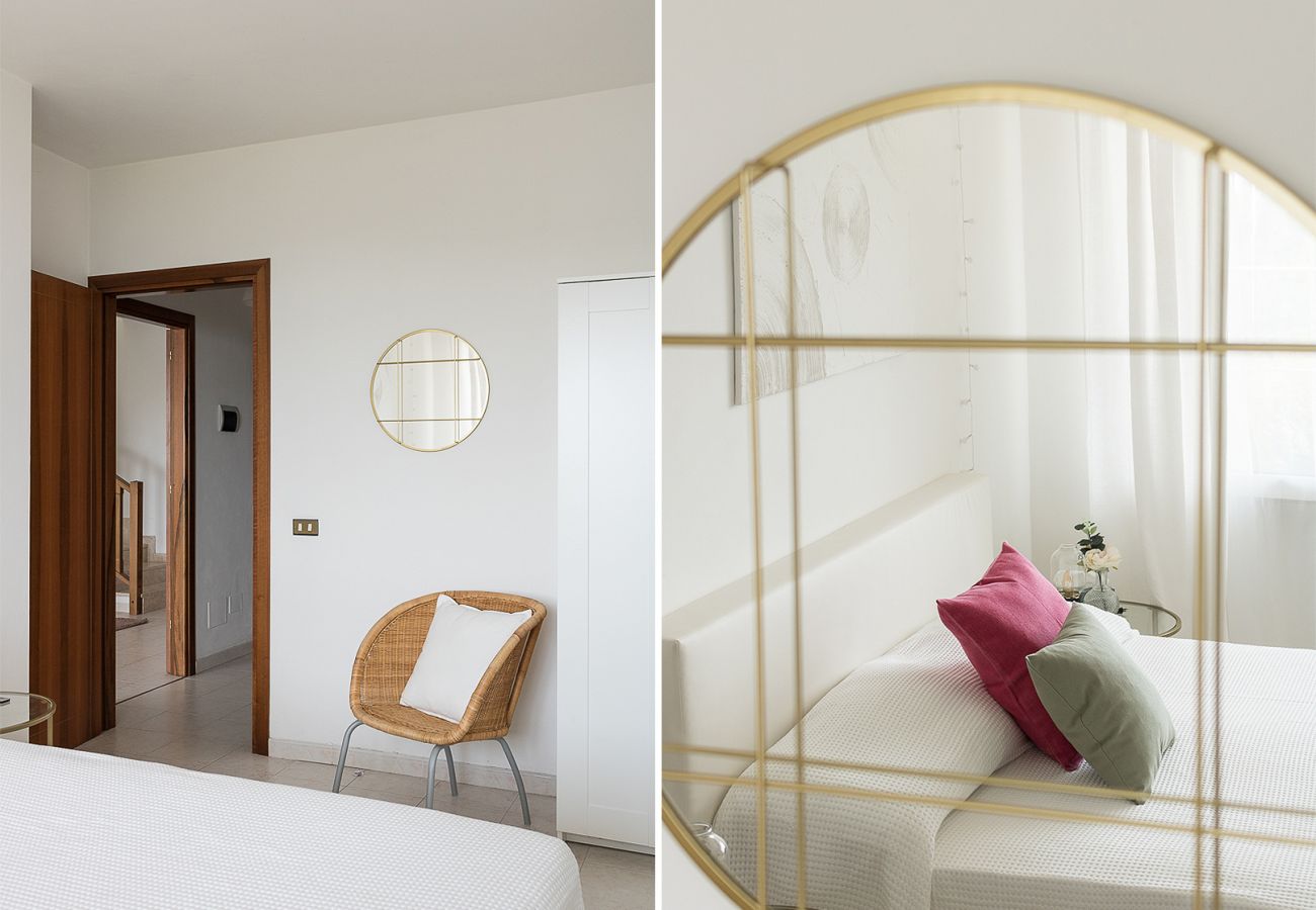 Willa w Villanuova sul Clisi - Villa Montagne e Lago con vista spettacolare e piscina privata