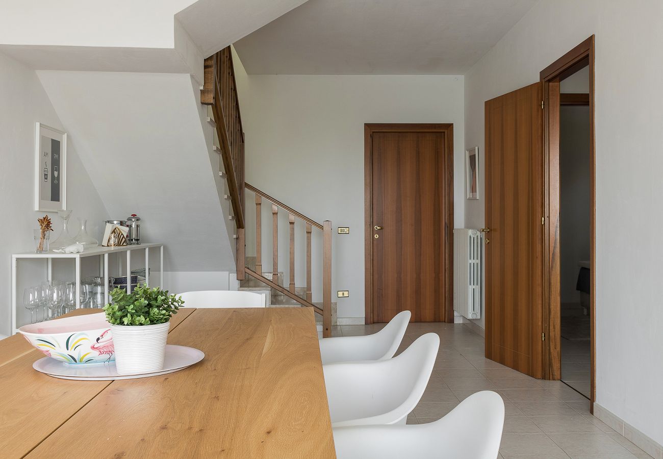 Willa w Villanuova sul Clisi - Villa Montagne e Lago con vista spettacolare e piscina privata