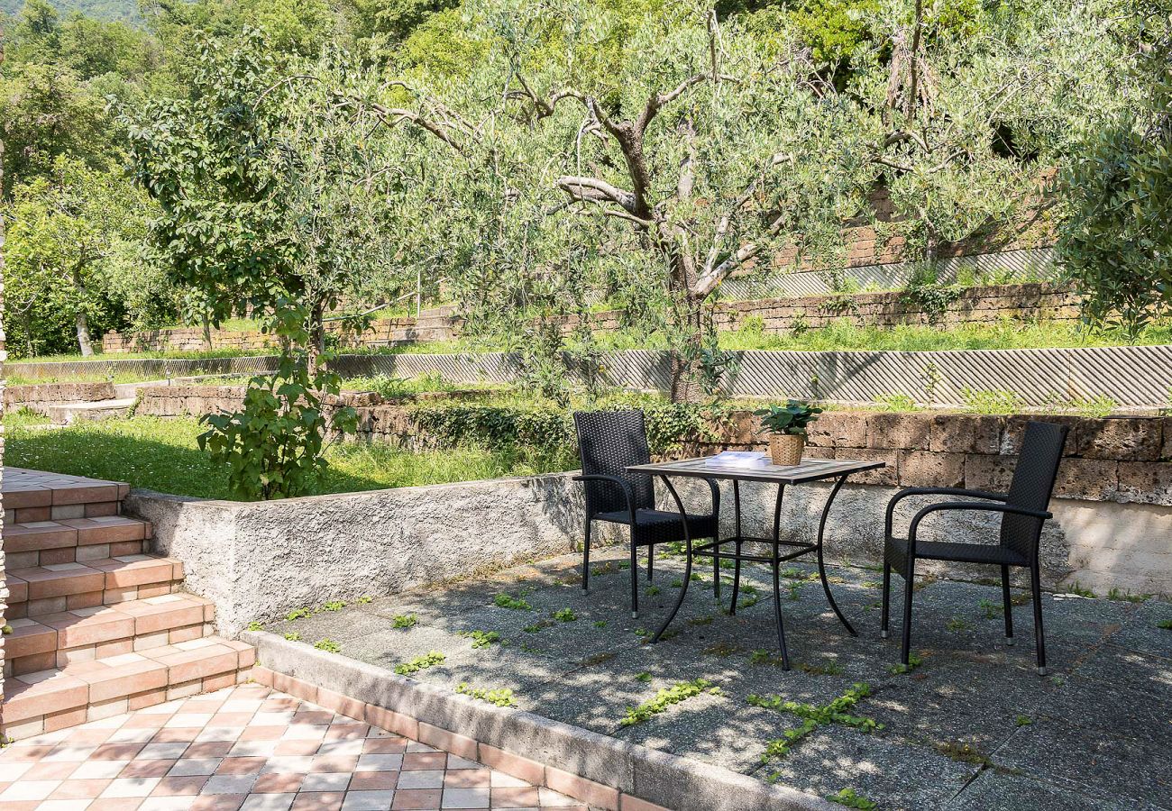 Willa w Villanuova sul Clisi - Villa Montagne e Lago con vista spettacolare e piscina privata