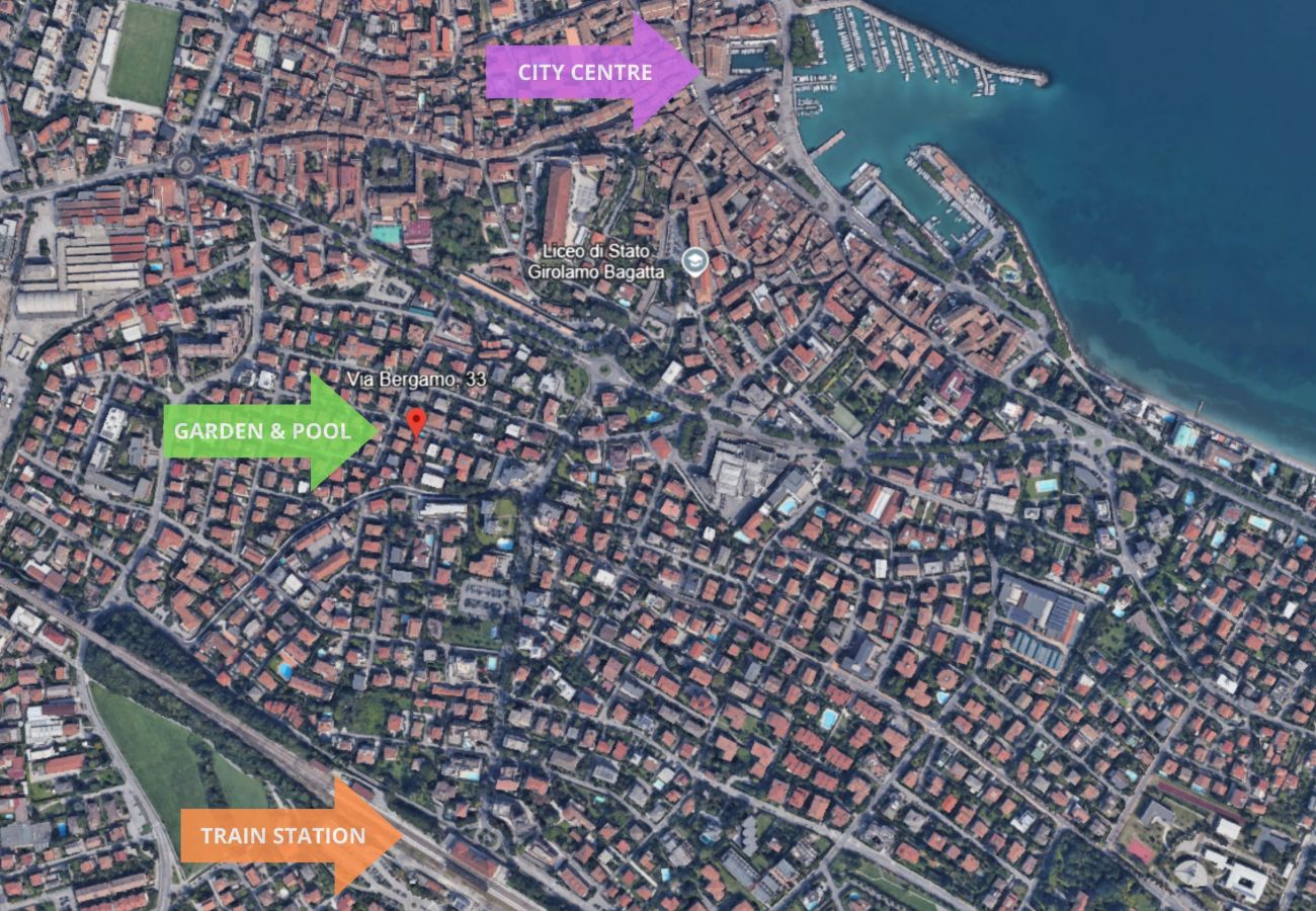 Apartament w Desenzano del Garda - Desenzanoloft Garden and Pool