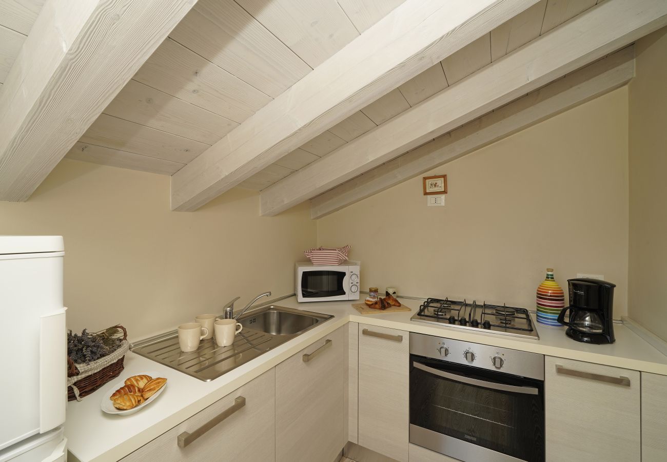 Apartament w Toscolano-Maderno - Cà Rossa - Orchidea con vista mozzafiato