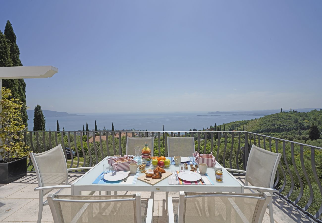 Apartament w Toscolano-Maderno - Cà Rossa - Orchidea con vista mozzafiato