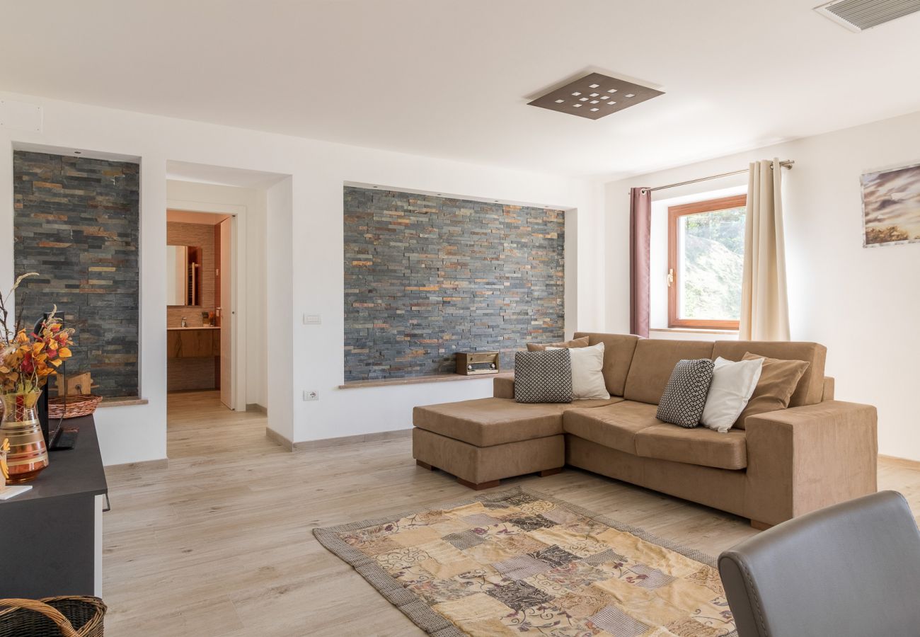 Dom w Tignale - Malga Mary: nel verde con piscina solo per voi ed i proprietari