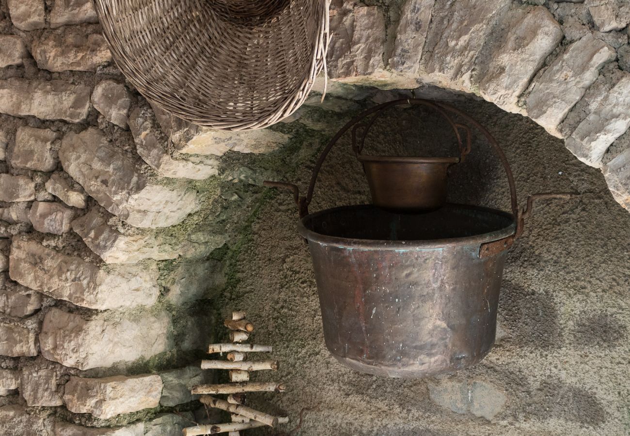 Dom w Tignale - Malga Mary: nel verde con piscina solo per voi ed i proprietari