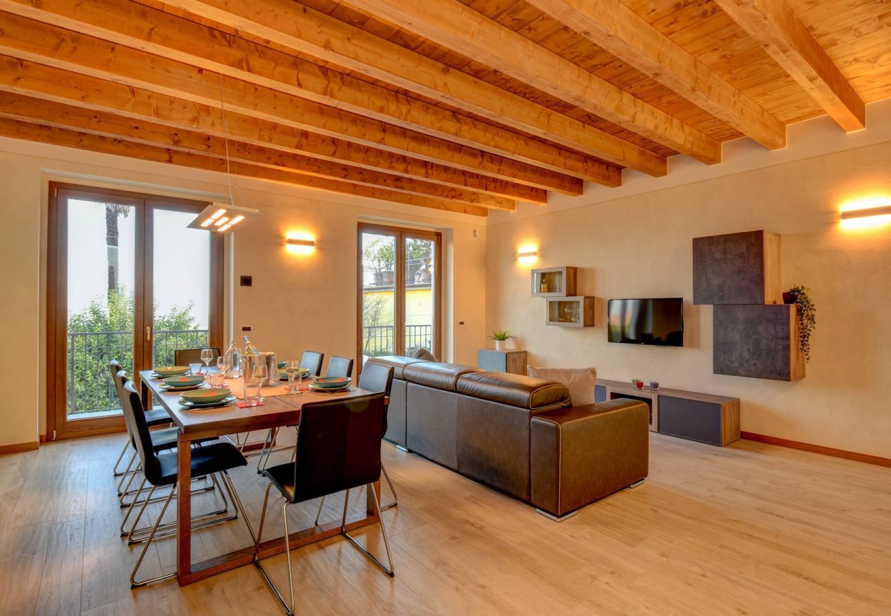 Willa w Polpenazze del Garda - Villa Sinfonia: con tre camere da letto e vista lago