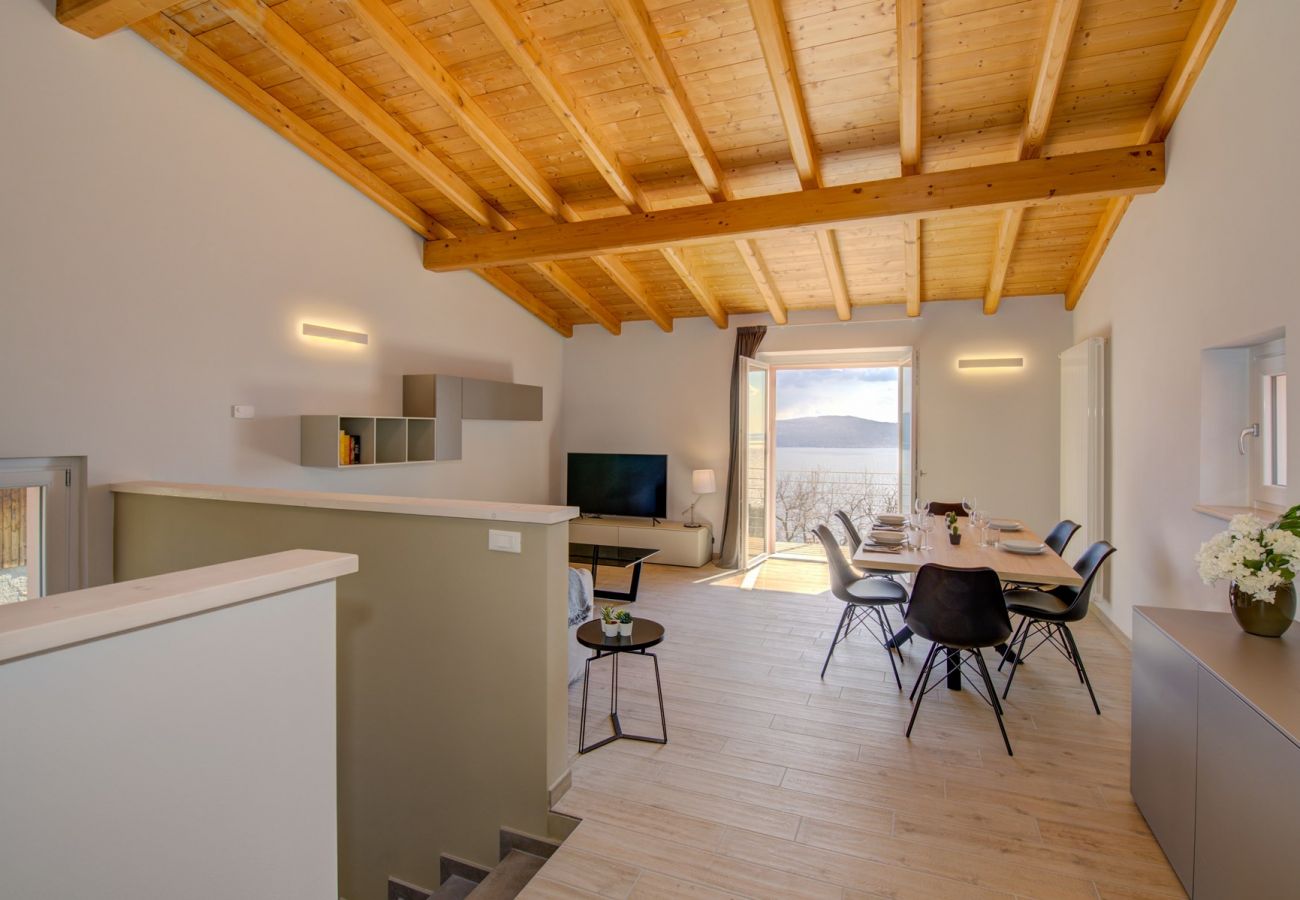 Willa w Toscolano-Maderno - Le Casette - Gargnà con piscina e vista lago