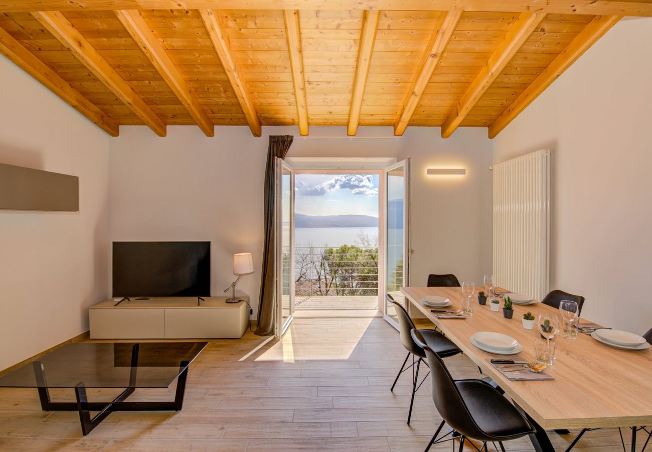 Willa w Toscolano-Maderno - Le Casette - Gargnà con piscina e vista lago