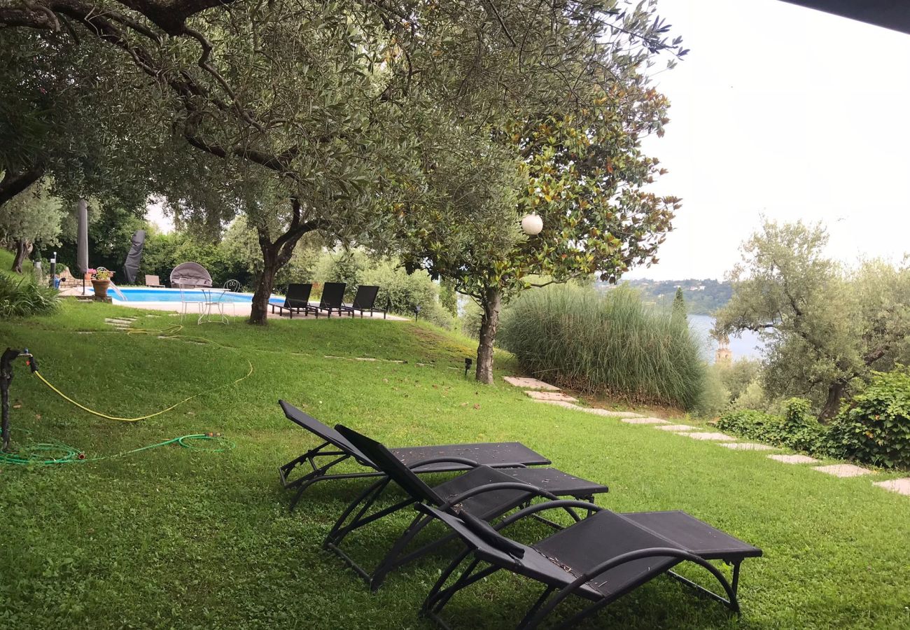 Willa w Salò - Villa Cuore con vista lago e piscina privata