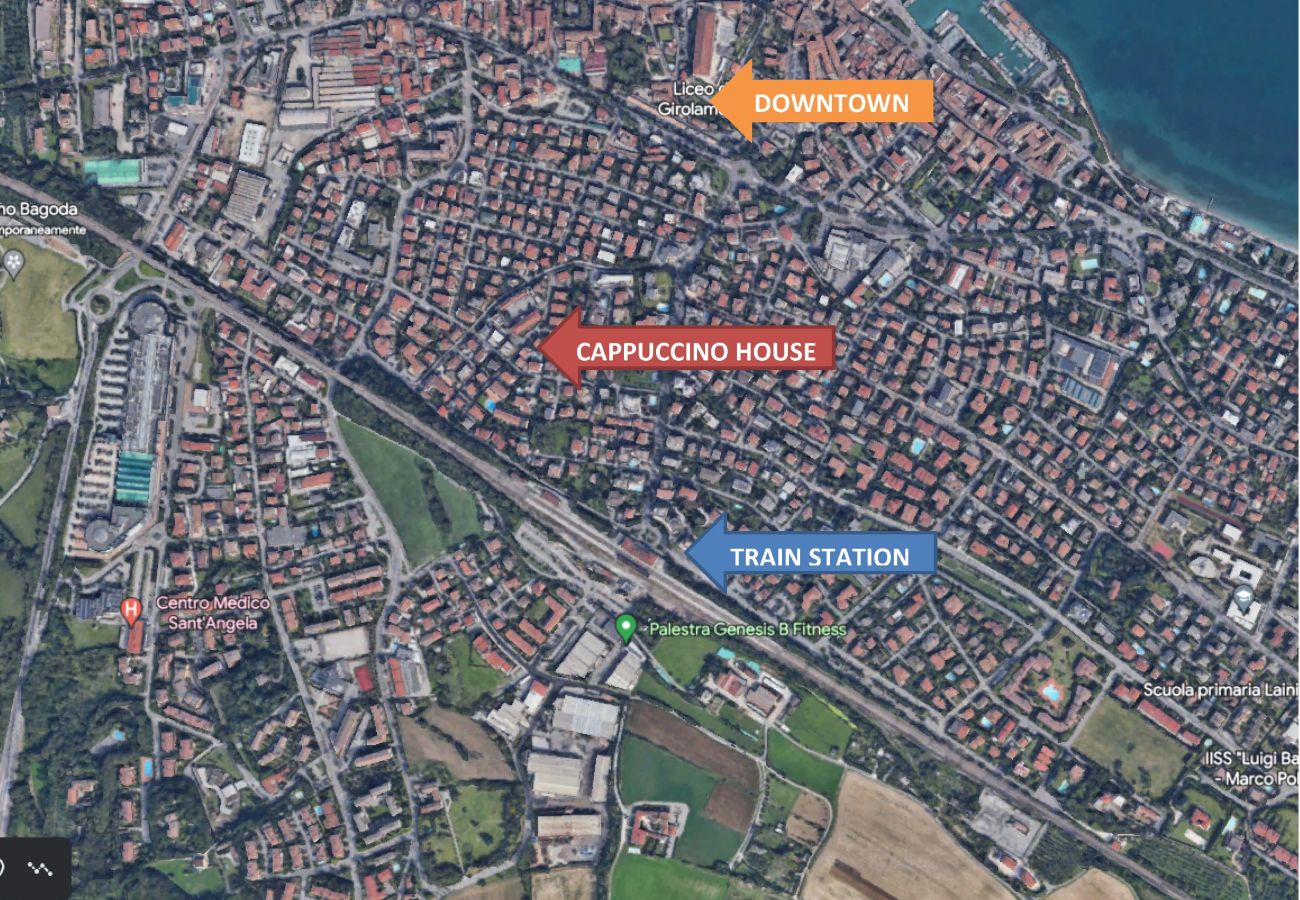 Apartament w Desenzano del Garda - DesenzanoLoft Cappuccino z prywatnym garażem